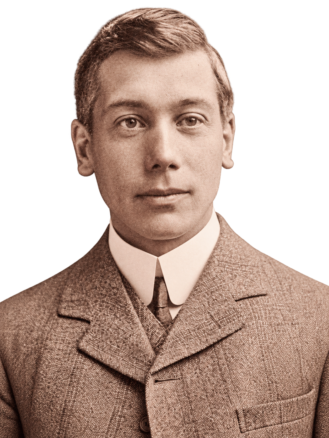 Retrato de Bernard Haslip Brunton