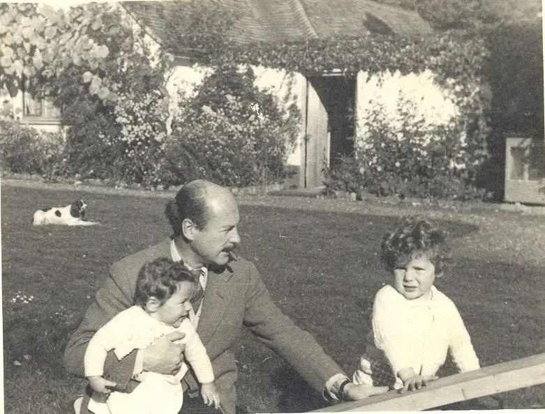 Bernardo con Timothy y Christopher