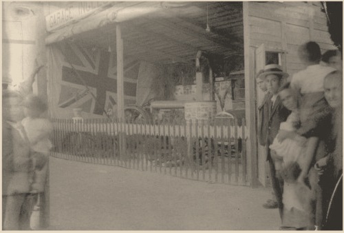 Exposición de 1926 en la Esquina del Convento de Cieza