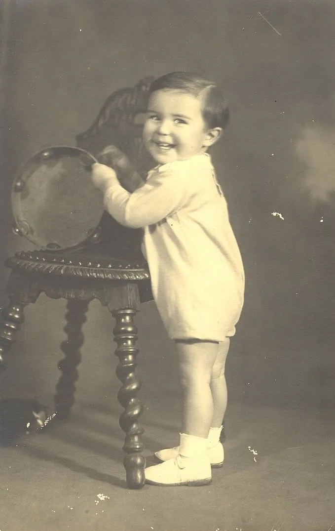 Uno de los hijos de Bernardo Brunton Trigueros