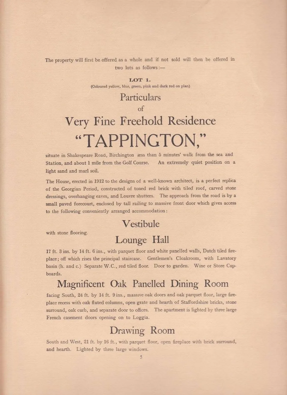 Tappington · documentación de venta